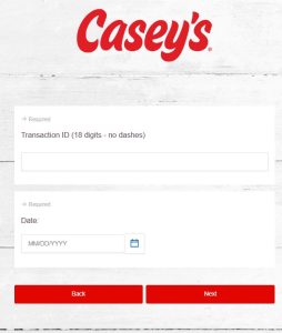 Casey's Survey
