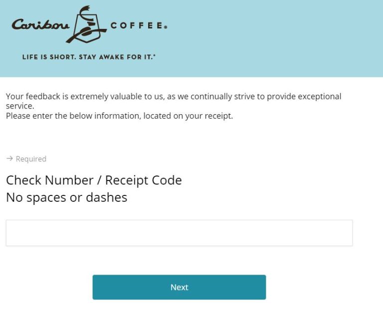 Tellcaribou Caribou Coffee Customer Satisfaction Survey